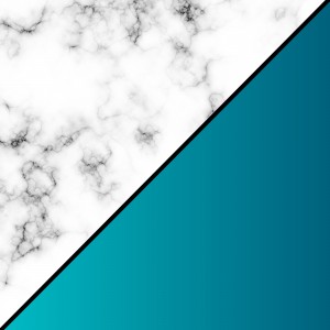 ABSTRACT MODERN TURQUOISE MARBLE